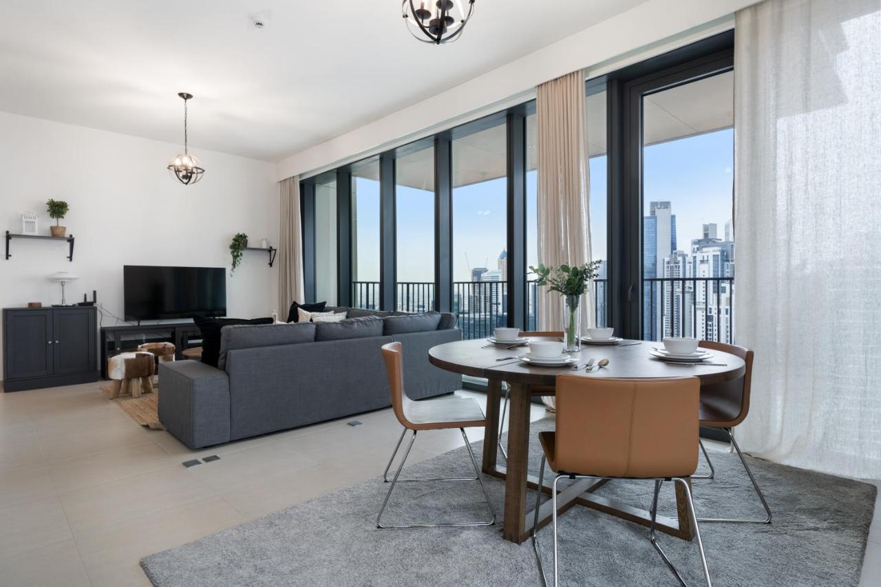 Breathtaking City Views From Dt Apt With Terrace Ντουμπάι Εξωτερικό φωτογραφία