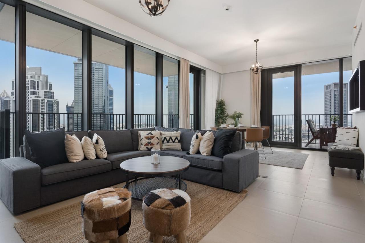 Breathtaking City Views From Dt Apt With Terrace Ντουμπάι Εξωτερικό φωτογραφία