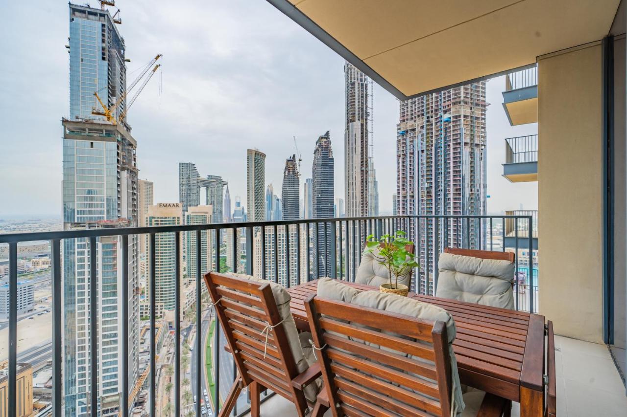 Breathtaking City Views From Dt Apt With Terrace Ντουμπάι Εξωτερικό φωτογραφία
